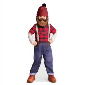 Kids Little Lumberjack Hat Mask